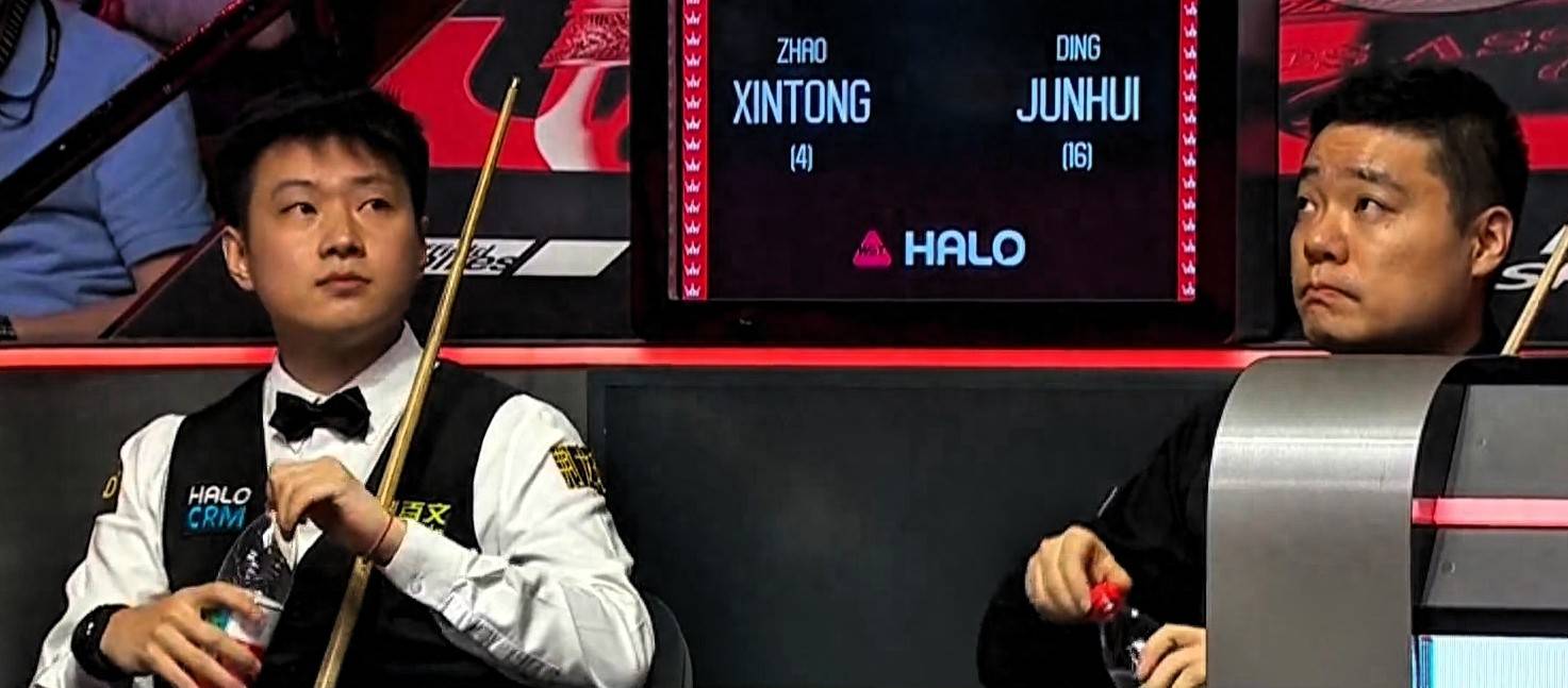 赵心童9-7丁俊晖！戴维斯一针见血，丁俊晖已经变了